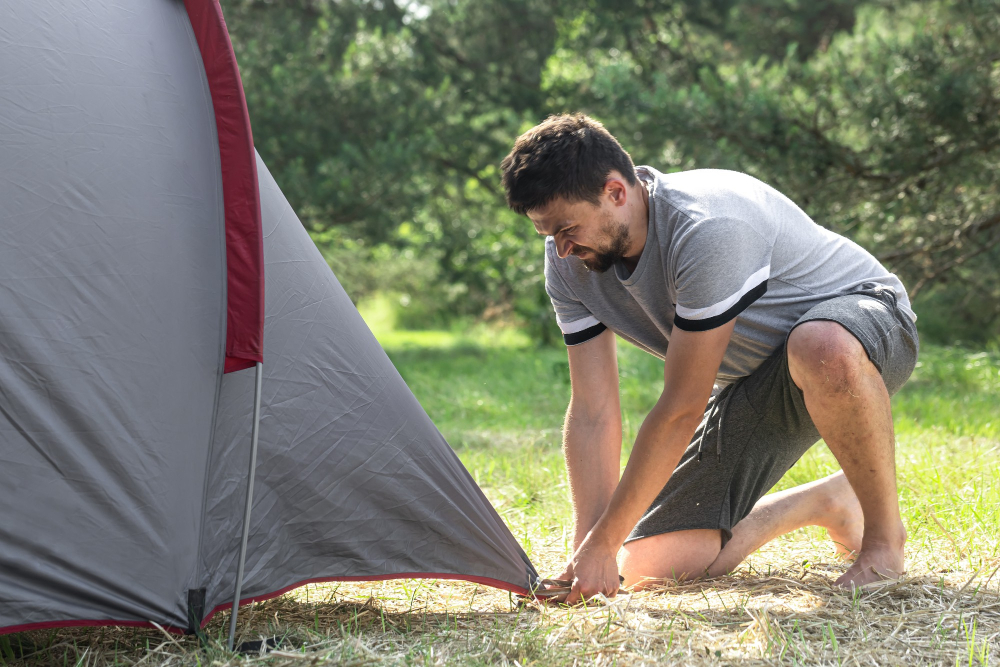 What Weight Holds Down A Tent